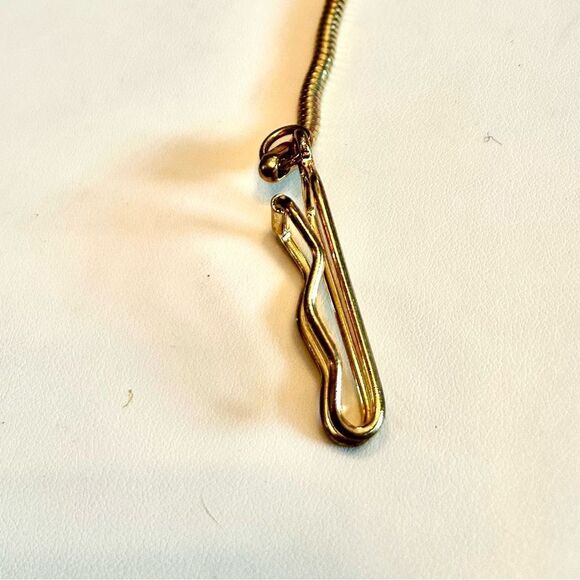 Vintage Dark Gold Toned Horse Pocket Watch Pendant - Picture 5 of 5